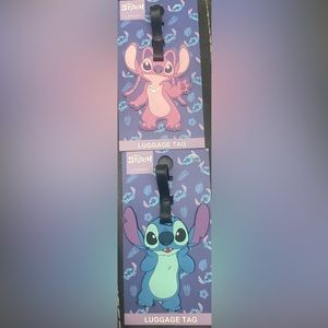 NWT Stitch and Angel luggage tag